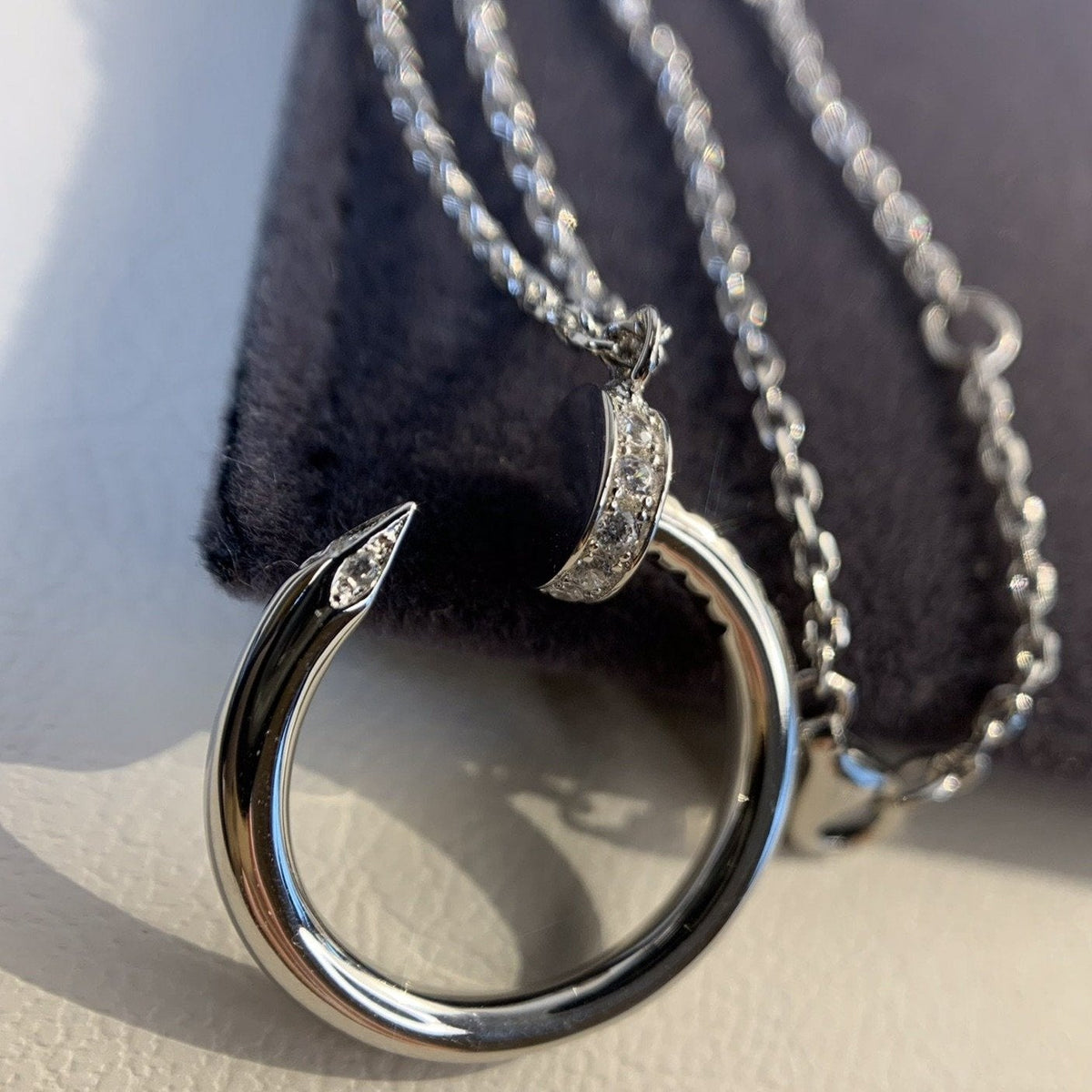 [⭐JeweliWhal]JUSTE NECKLACE SILVER