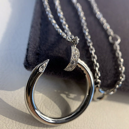 [⭐JeweliWhal]JUSTE NECKLACE SILVER