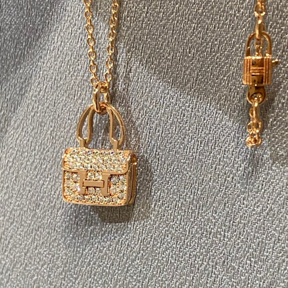 [⭐JeweliWhal]CONSTANCE PEDANT DIAMOND NECKLACE