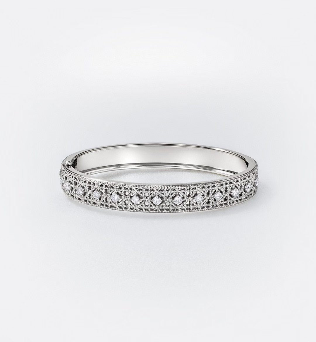 [⭐JeweliWhal]2026 WOVEN-PATTERN BRACELET SET WITH FULL DIAMOND INLAY THREE-COLORS