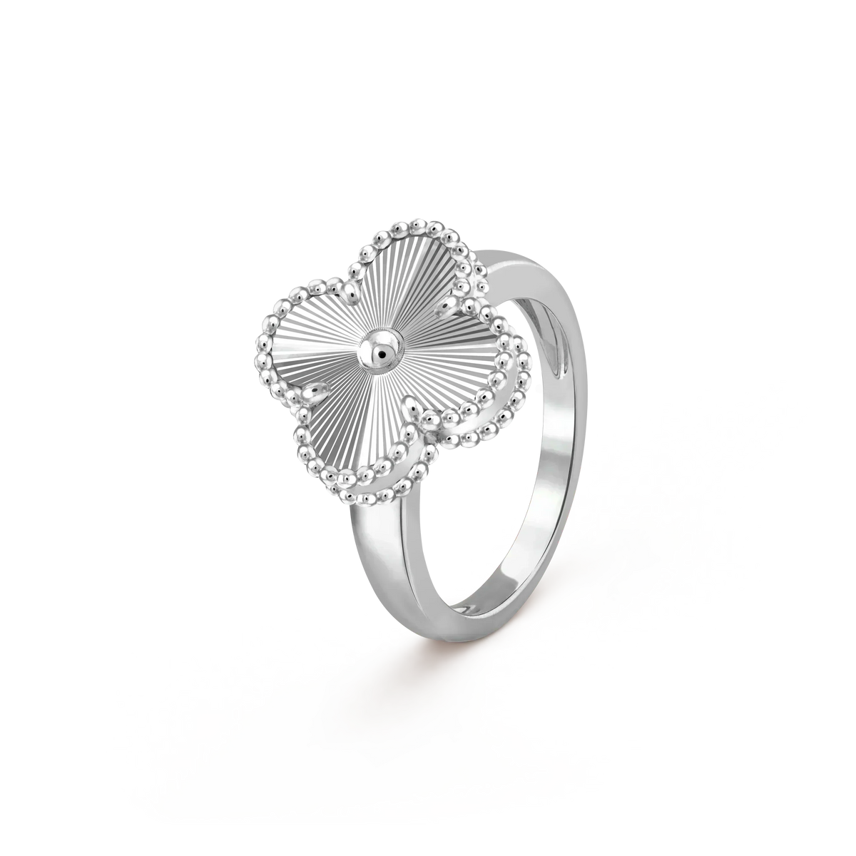 [⭐JeweliWhal]CLOVER SILVER RING