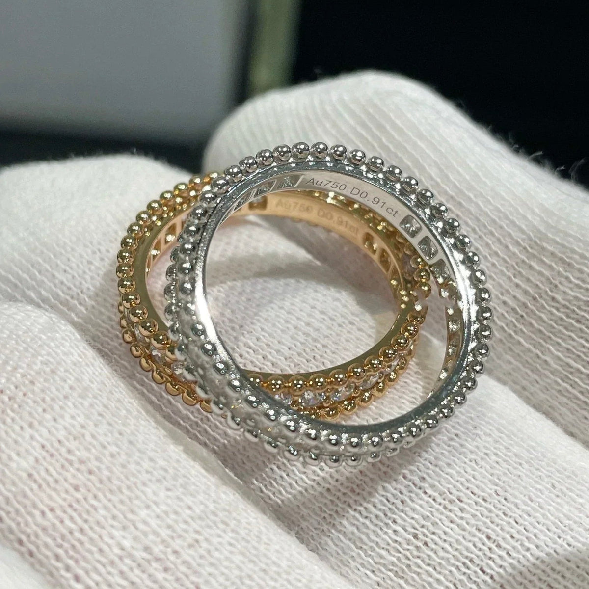 [⭐JeweliWhal]PERLEE DIAMOND SILVER RING
