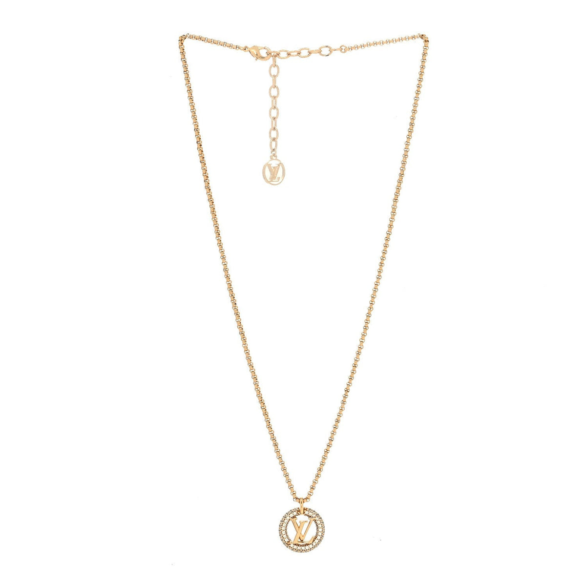 [⭐JeweliWhal]BY NIGHT DIAMOND PAVED NECKLACE