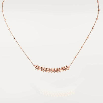 [⭐JeweliWhal]CLASH PINK GOLD NECKLACE