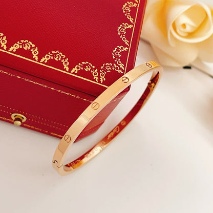 [⭐JeweliWhal]LOVE BRACELET 3.65MM NO DIAMONDS