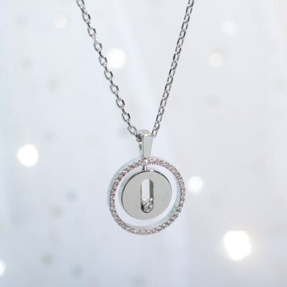 [⭐JeweliWhal]Demo MOVE PM NECKLACE SILVER DIAMOND