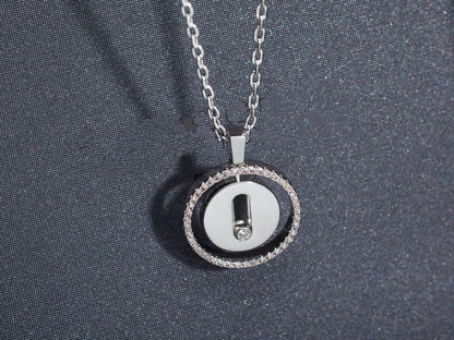 [⭐JeweliWhal]Demo MOVE PM NECKLACE SILVER DIAMOND