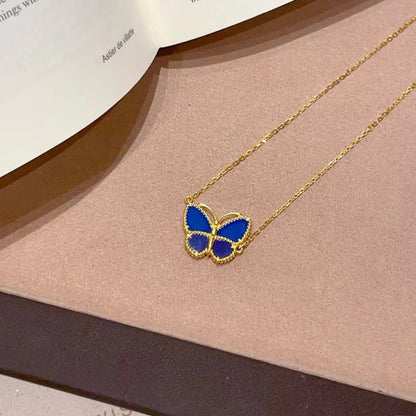 [⭐JeweliWhal]  2026 NEW LUCKY BUTTERFLY 1 MOTIFS NECKLACE
