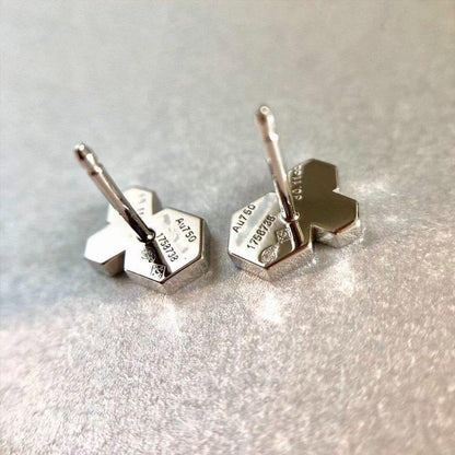 [⭐JeweliWhal]BEE LOVE SILVER DIAMOND EARRINGS