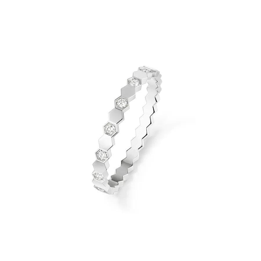 [⭐JeweliWhal]BEE LOVE RING SILVER DIAMOND