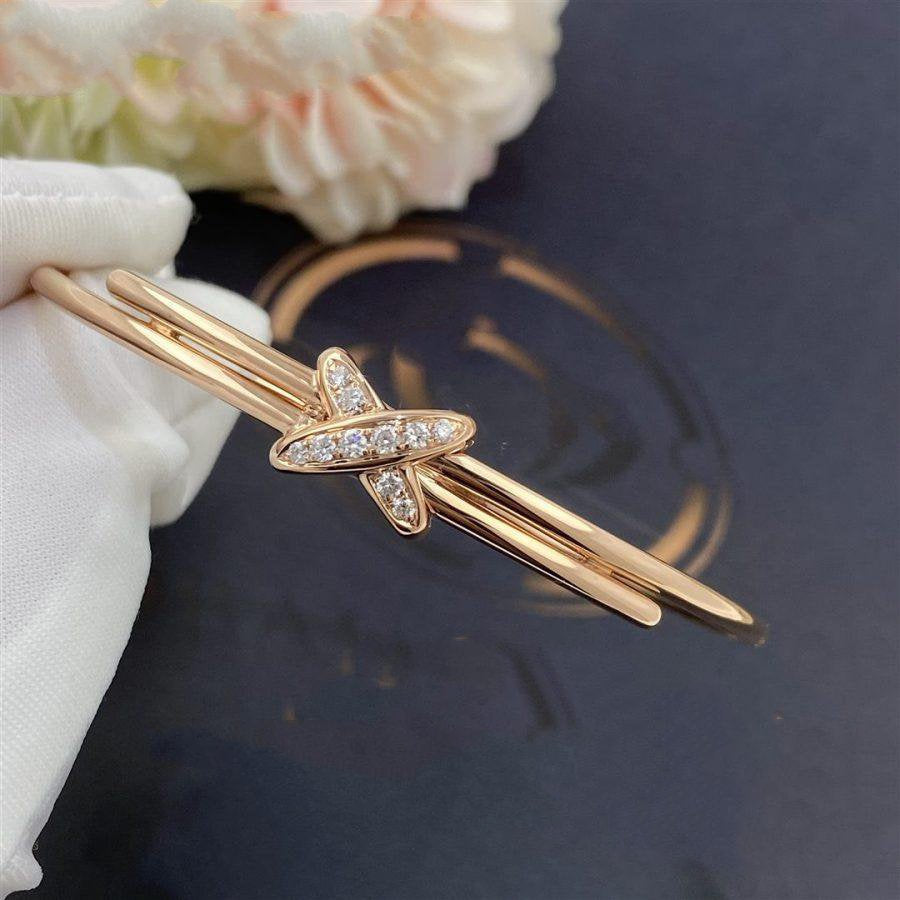 [⭐JeweliWhal]JEUX DE BRACELET PINK GOLD DIAMONDS