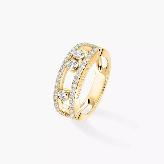 [⭐JeweliWhal] Move Gold Diamond Pave_ Ring