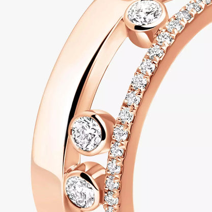 [⭐JeweliWhal]Move Romane Diamond Ring