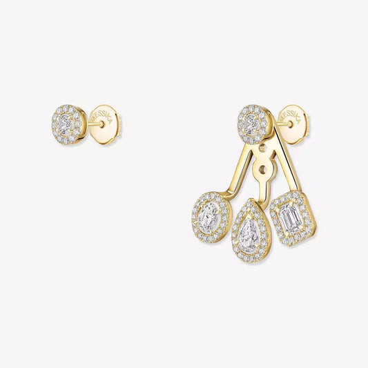 [⭐JeweliWhal] My Twin Trio  Diamond Earrings