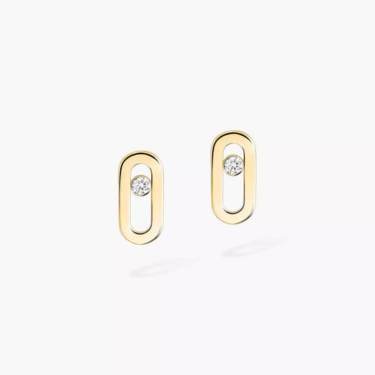 [⭐JeweliWhal]Move Uno Diamond Stud Earrings