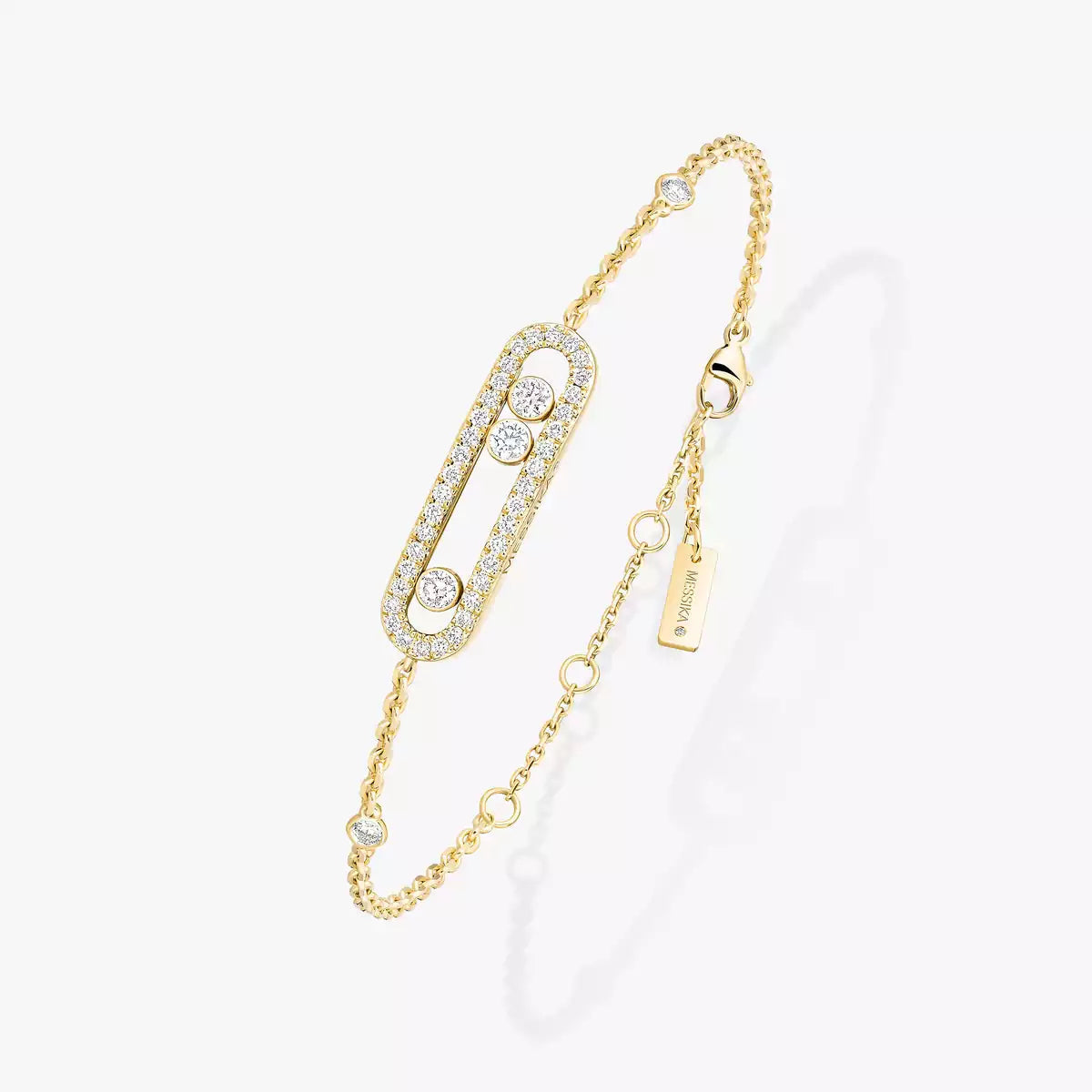 [⭐JeweliWhal]Pavé Baby Move Diamond Bracelet