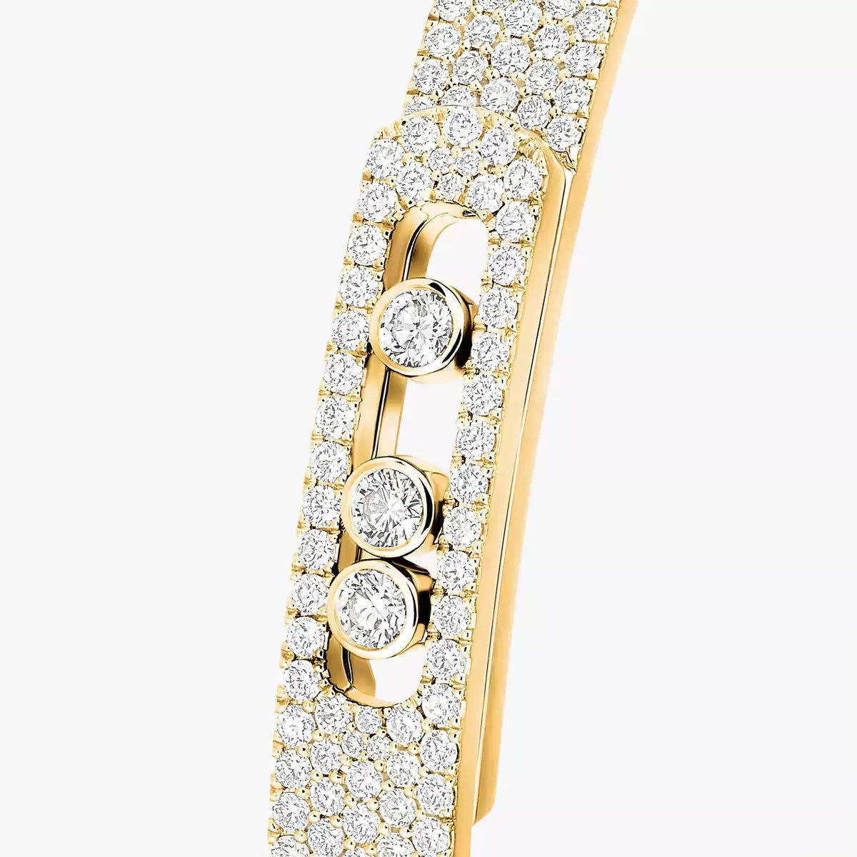 [⭐JeweliWhal]Move Noa Full Pavé Diamond Bangle Bracelet