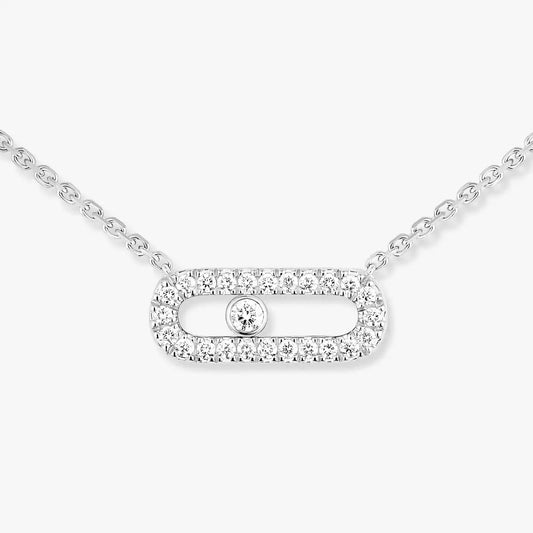 [⭐JeweliWhal]Diamond Necklace Move Uno
