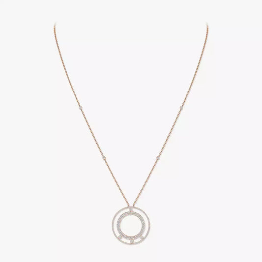 [⭐JeweliWhal]Move Romane Long Pave_-Set Diamond Necklace